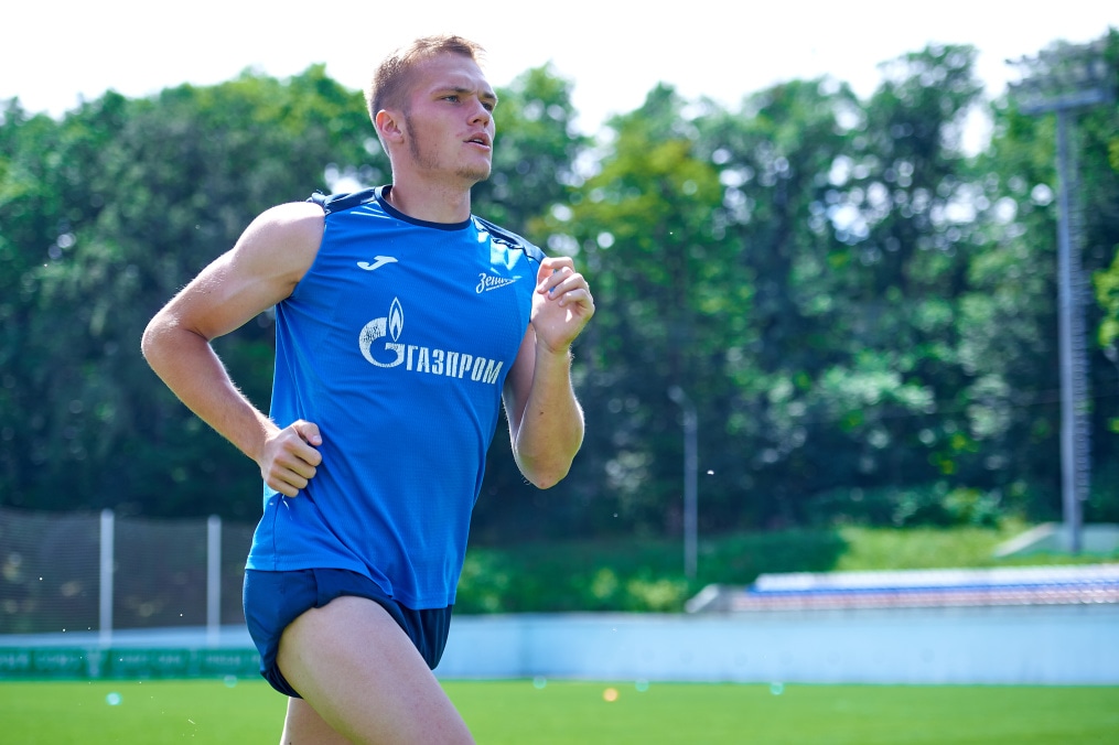 Летние учебно-тренировочные сборы «Зенита»-2 в Железноводске: 19 июля, утренняя тренировка