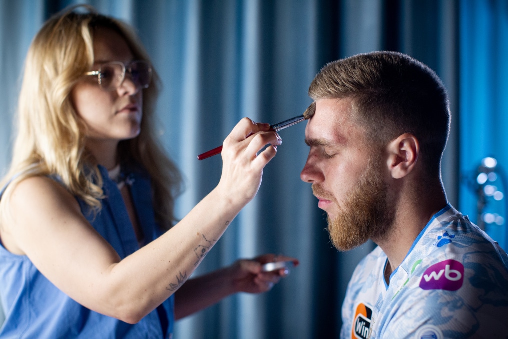 Бэкстейдж фотосъемки основной команды «Зенит» сезона 2024/25