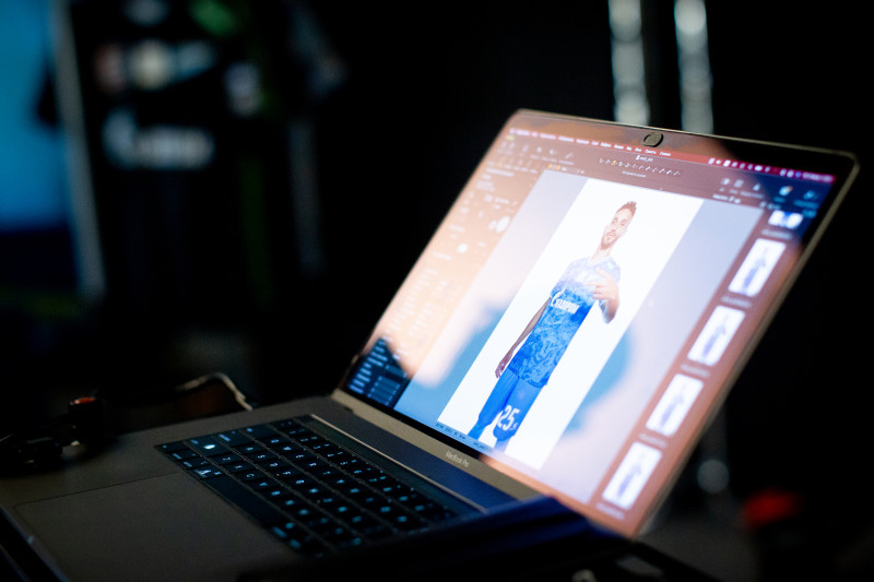 Бэкстейдж фотосъемки основной команды «Зенит» сезона 2024/25