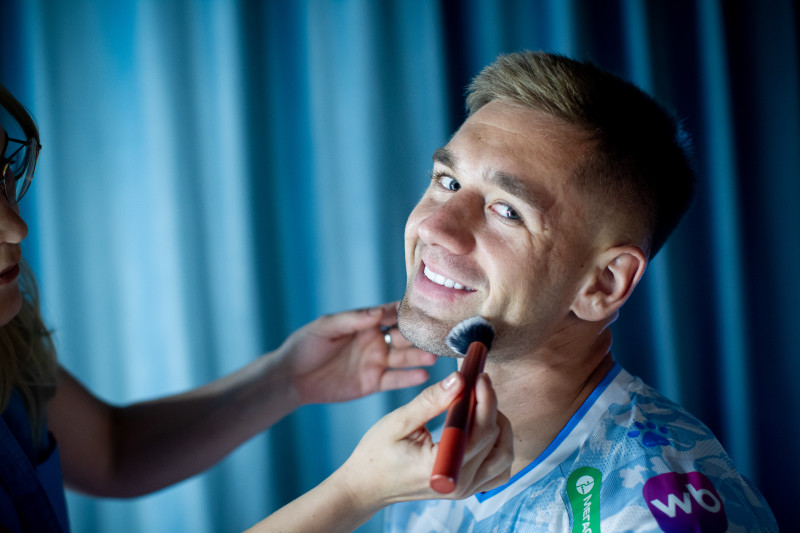 Бэкстейдж фотосъемки основной команды «Зенит» сезона 2024/25