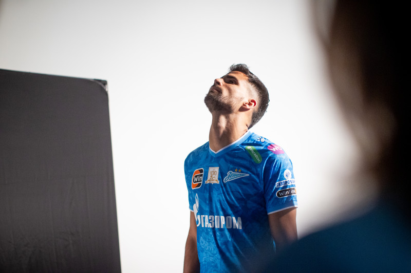 Бэкстейдж фотосъемки основной команды «Зенит» сезона 2024/25: день второй