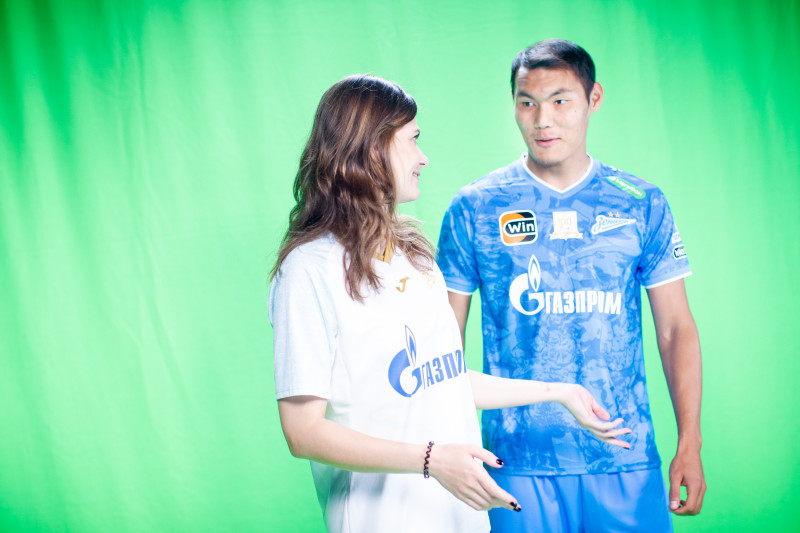 Бэкстейдж фотосъемки основной команды «Зенит» сезона 2024/25: день второй