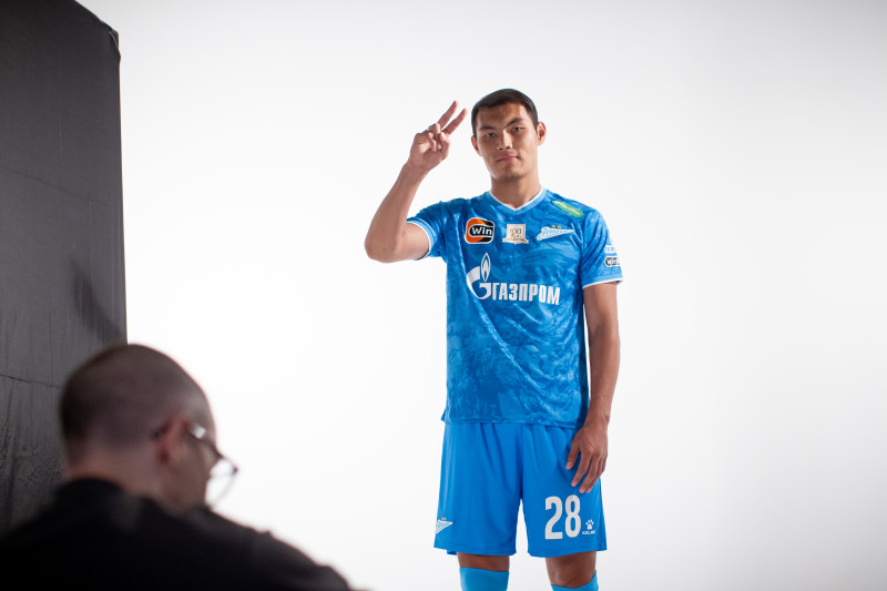 Бэкстейдж фотосъемки основной команды «Зенит» сезона 2024/25: день второй