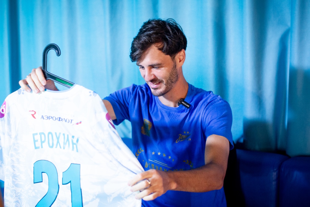 Бэкстейдж фотосъемки основной команды «Зенит» сезона 2024/25: день второй