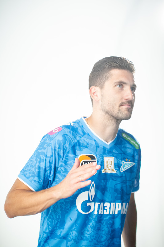 Бэкстейдж фотосъемки основной команды «Зенит» сезона 2024/25: день второй