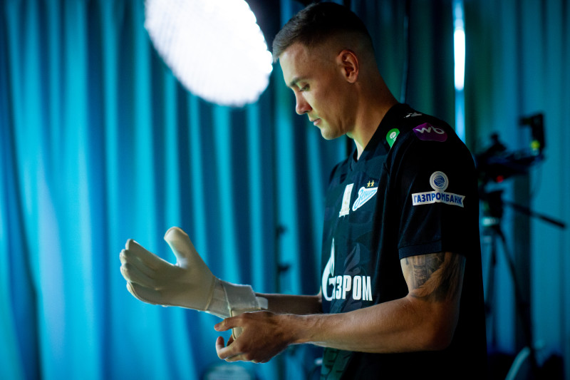 Бэкстейдж фотосъемки основной команды «Зенит» сезона 2024/25: день третий