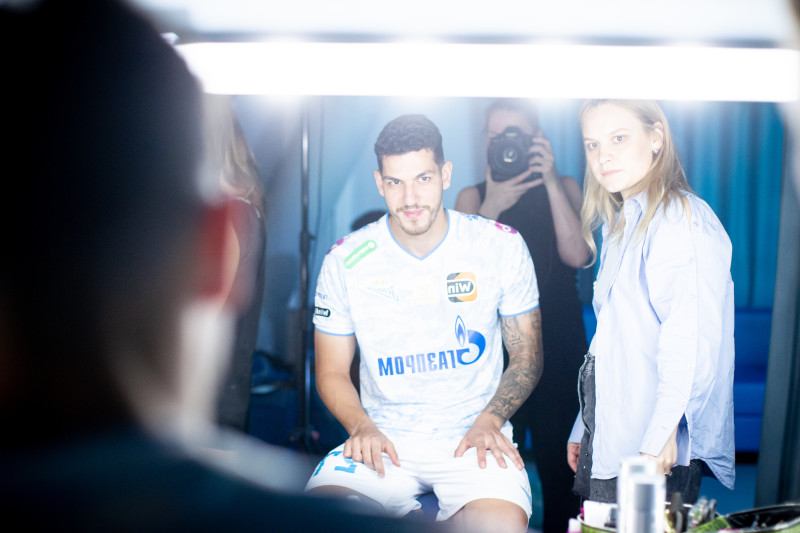 Бэкстейдж фотосъемки основной команды «Зенит» сезона 2024/25: день третий