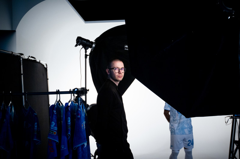 Бэкстейдж фотосъемки основной команды «Зенит» сезона 2024/25: день третий