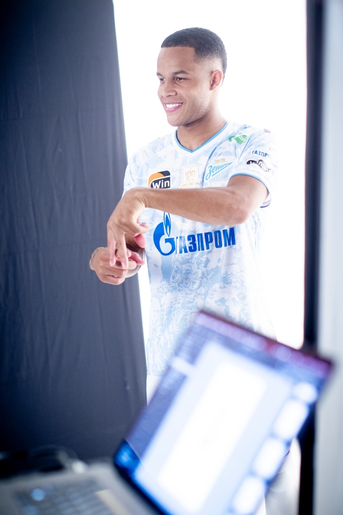 Бэкстейдж фотосъемки основной команды «Зенит» сезона 2024/25: день третий