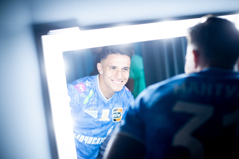 Бэкстейдж фотосъемки основной команды «Зенит» сезона 2024/25: день третий