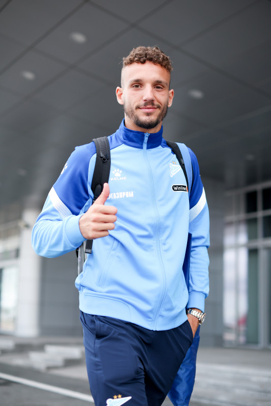 Вылет «Зенита» на матч с «Крыльями Советов» в Самару