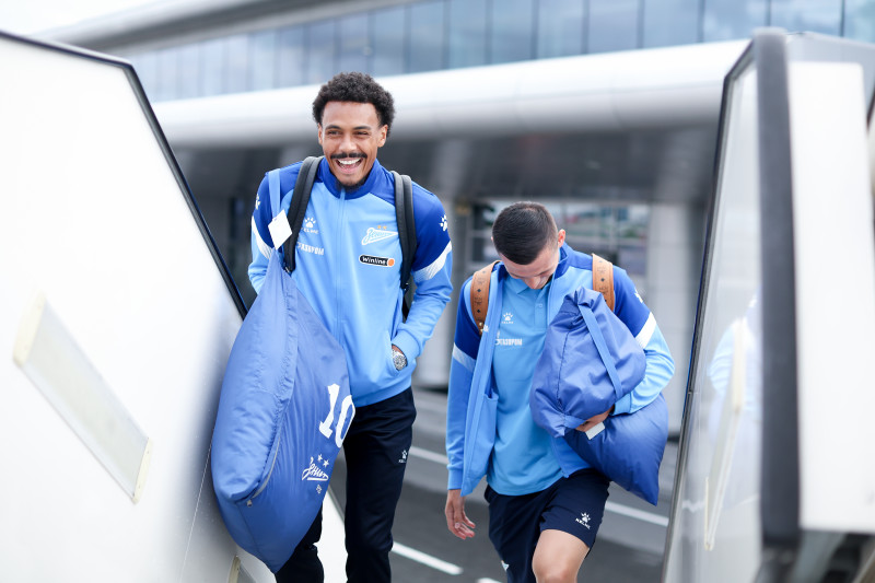 Вылет «Зенита» на матч с «Крыльями Советов» в Самару