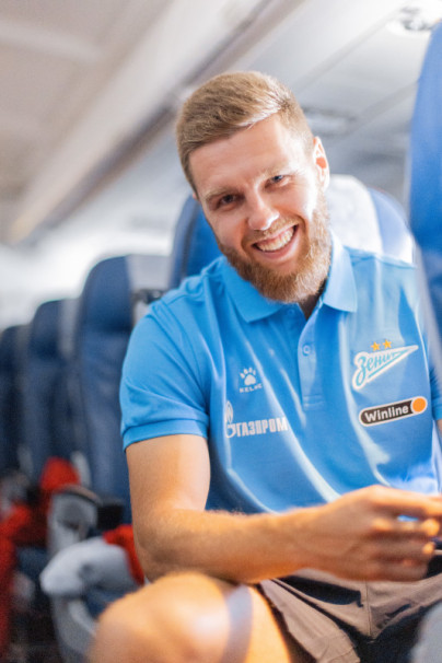 Вылет «Зенита» на матч с «Крыльями Советов» в Самару