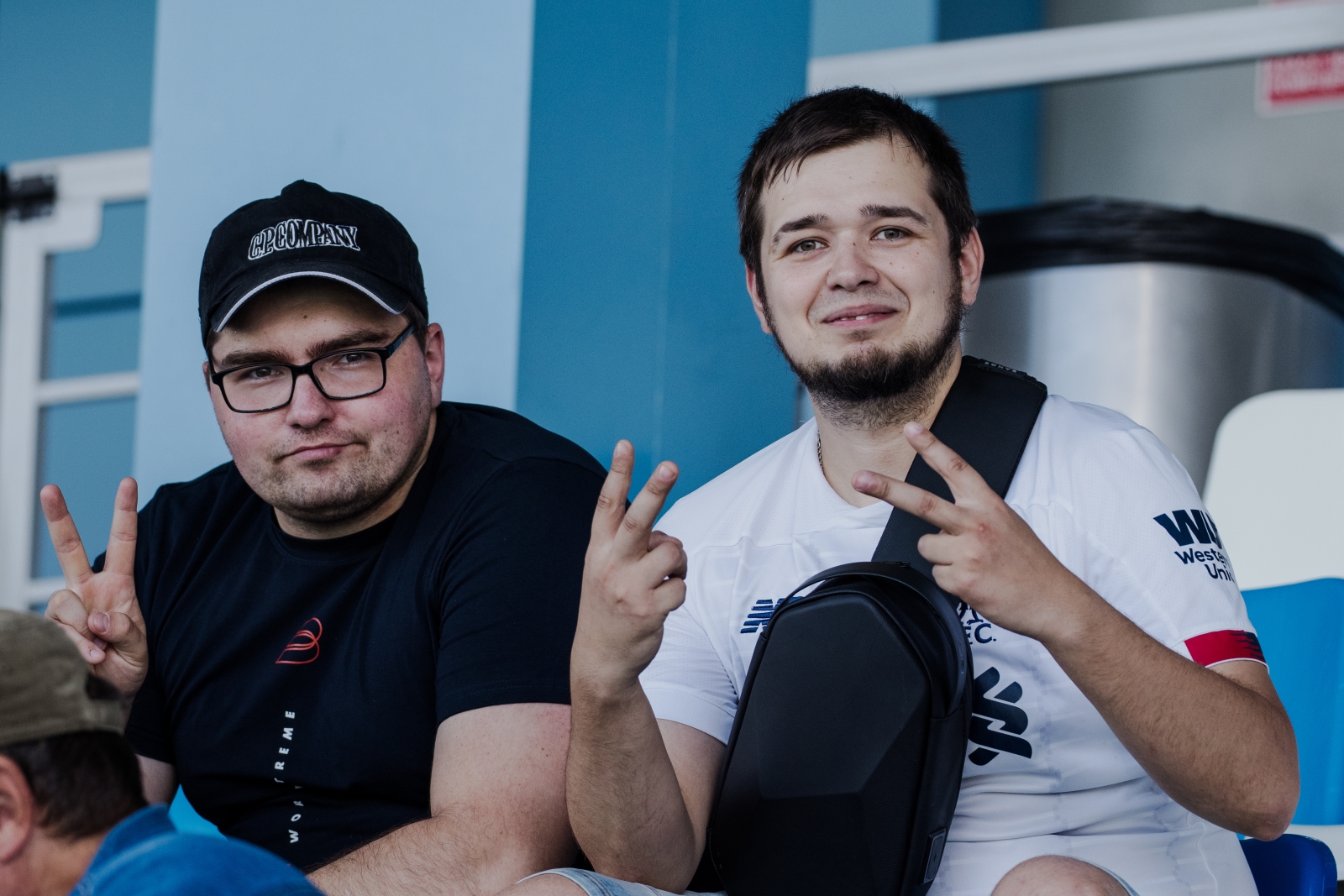 Болельщики на матче «Зенит»-2 — «Динамо»-2