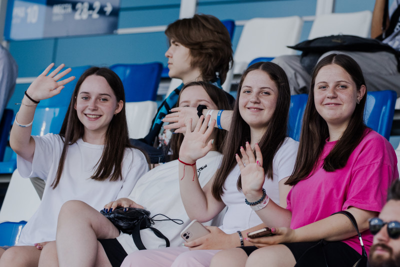 Болельщики на матче «Зенит»-2 — «Динамо»-2