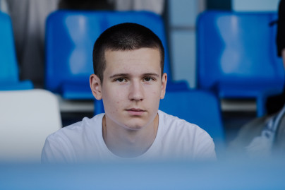 Болельщики на матче «Зенит»-2 — «Динамо»-2