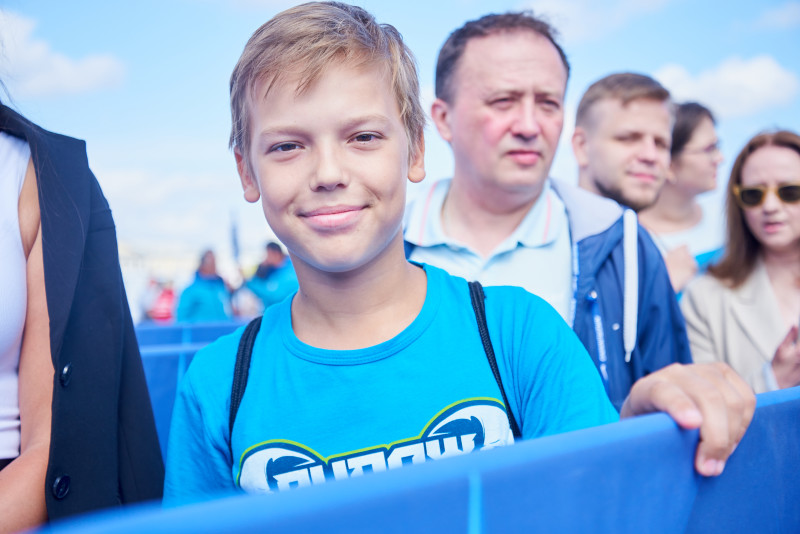 Открытая тренировка «Зенита» в Александровском саду