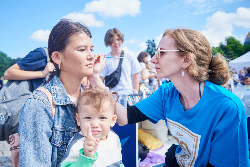 Открытая тренировка «Зенита» в Александровском саду