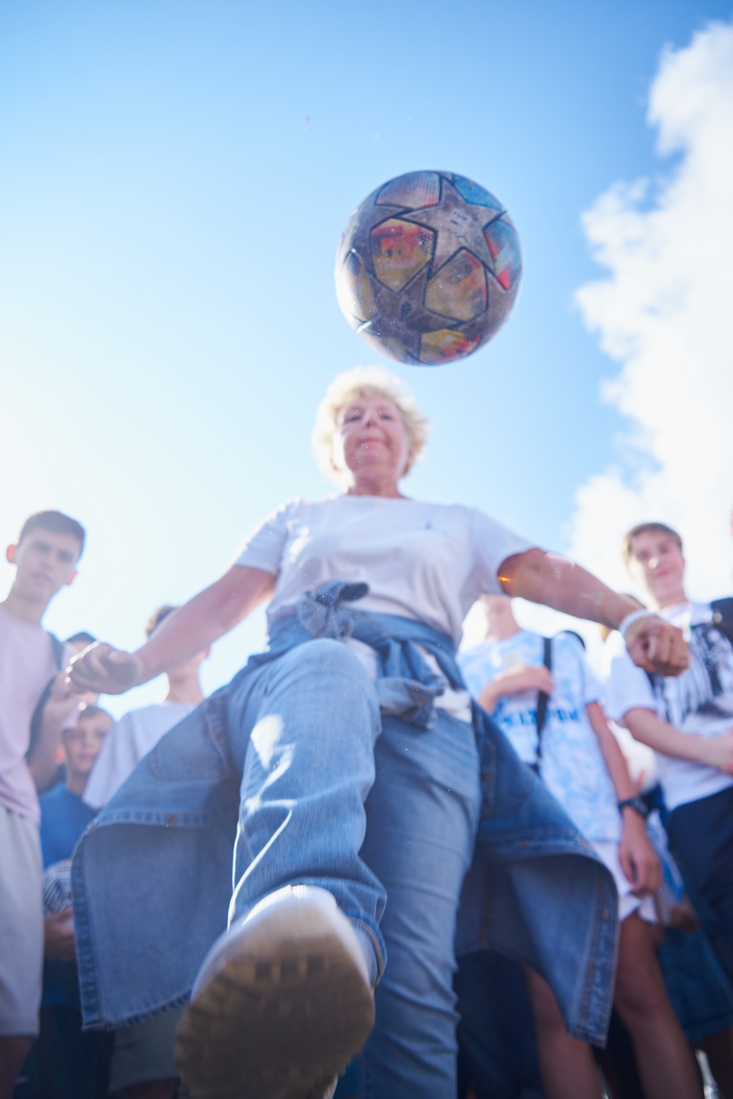 Открытая тренировка «Зенита» в Александровском саду