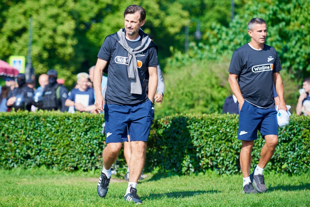 Открытая тренировка «Зенита» в Александровском саду