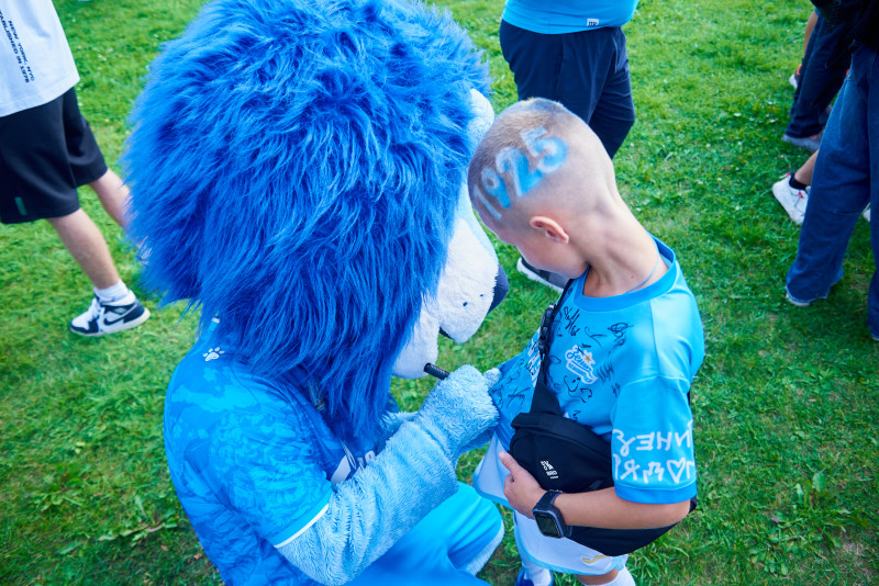 Открытая тренировка «Зенита» в Александровском саду