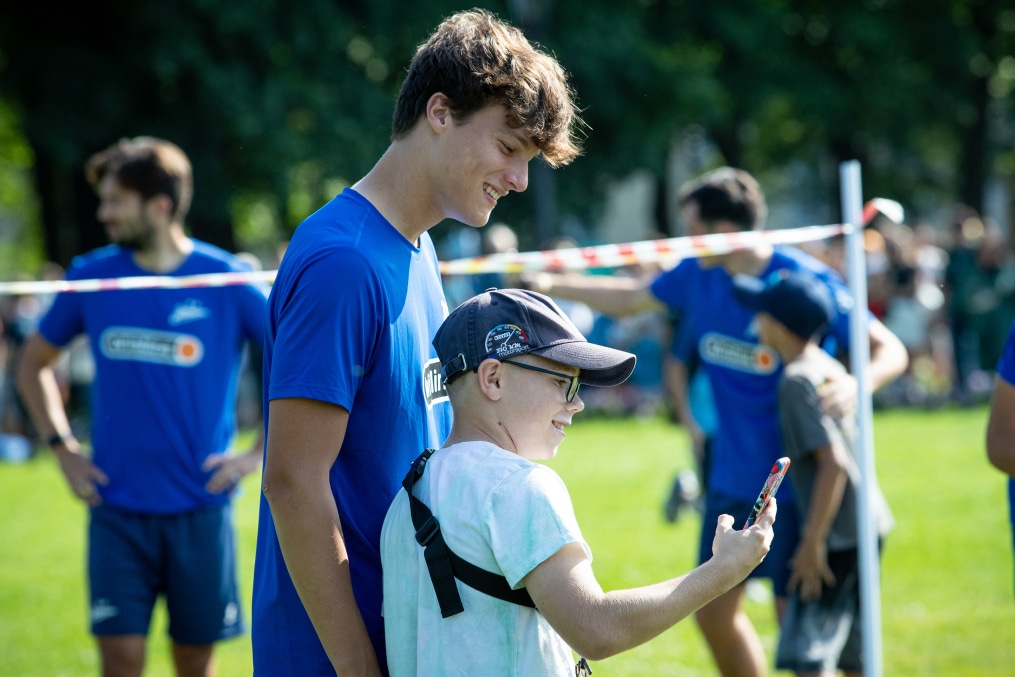 Открытая тренировка «Зенита» в Александровском саду