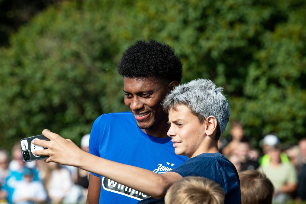 Открытая тренировка «Зенита» в Александровском саду