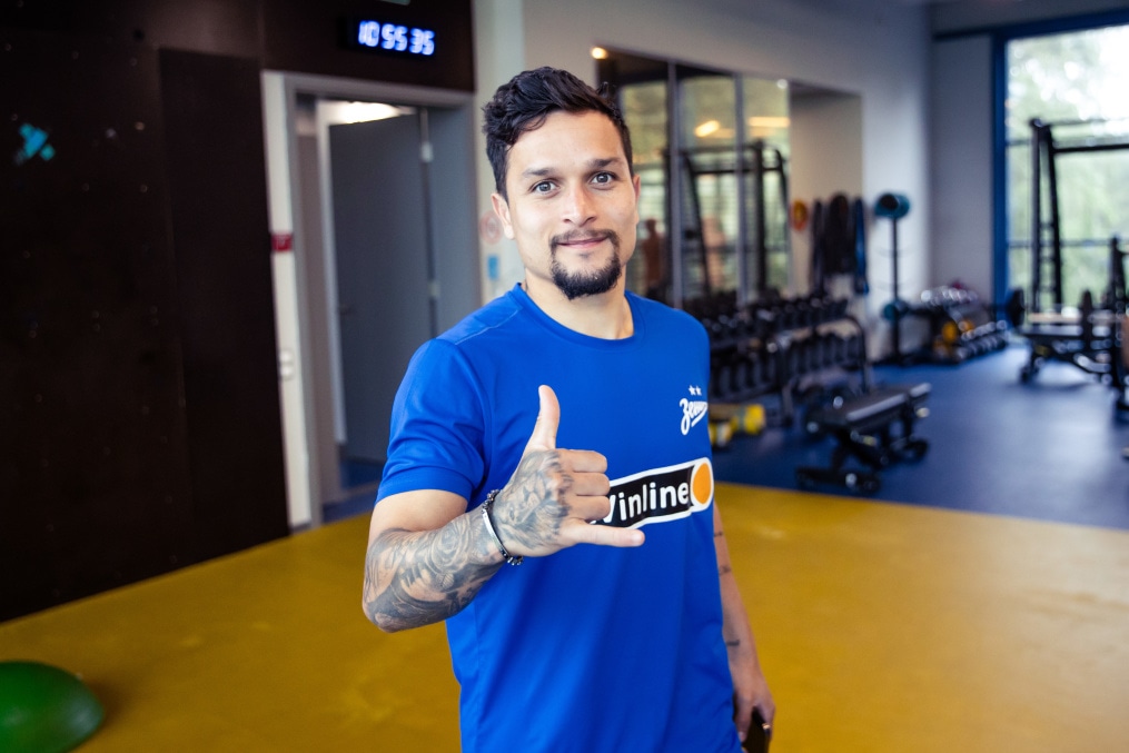 Тренировка «Зенита» перед матчем с «Рубином»