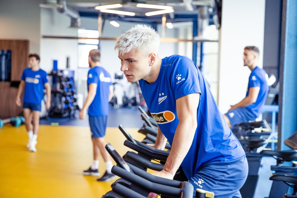 Тренировка «Зенита» перед матчем с «Рубином»