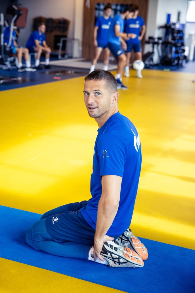 Тренировка «Зенита» перед матчем с «Рубином»