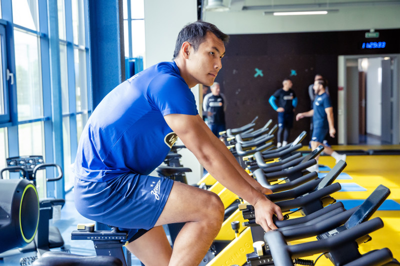 Тренировка «Зенита» перед матчем с «Рубином»