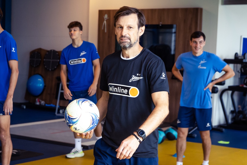 Тренировка «Зенита» перед матчем с «Рубином»