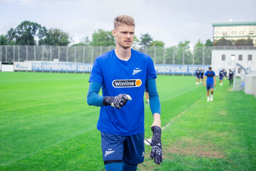 Тренировка «Зенита» перед матчем с «Рубином»