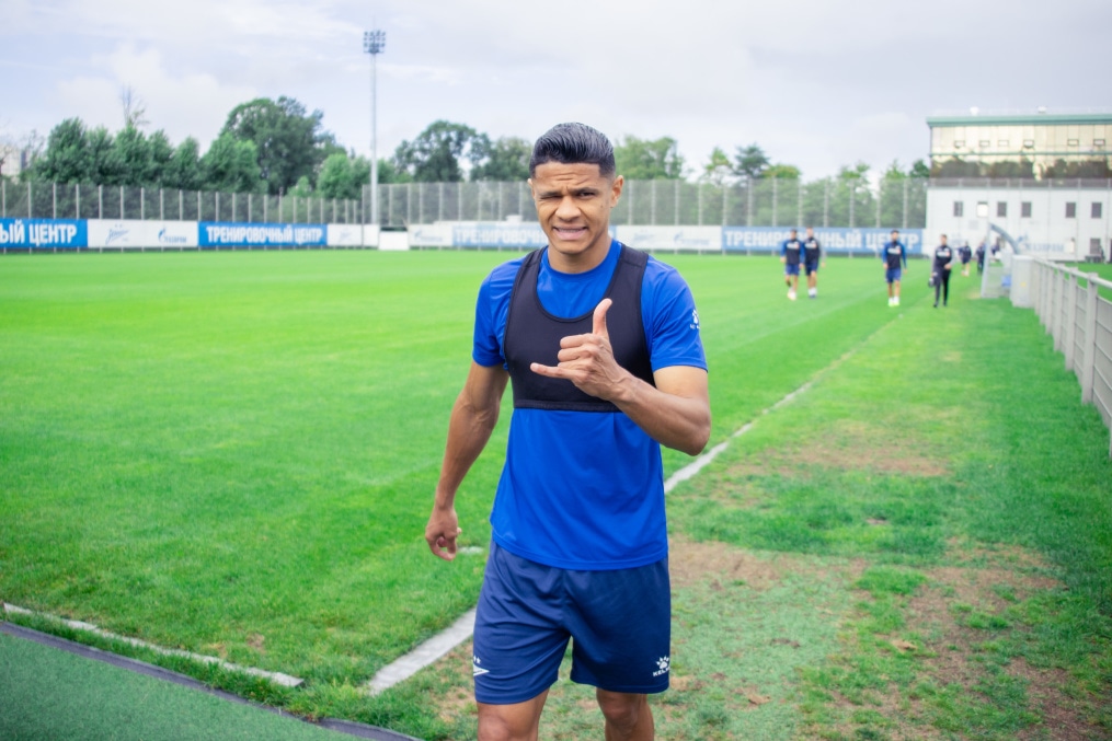 Тренировка «Зенита» перед матчем с «Рубином»