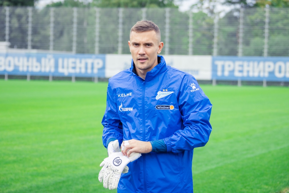 Тренировка «Зенита» перед матчем с «Рубином»