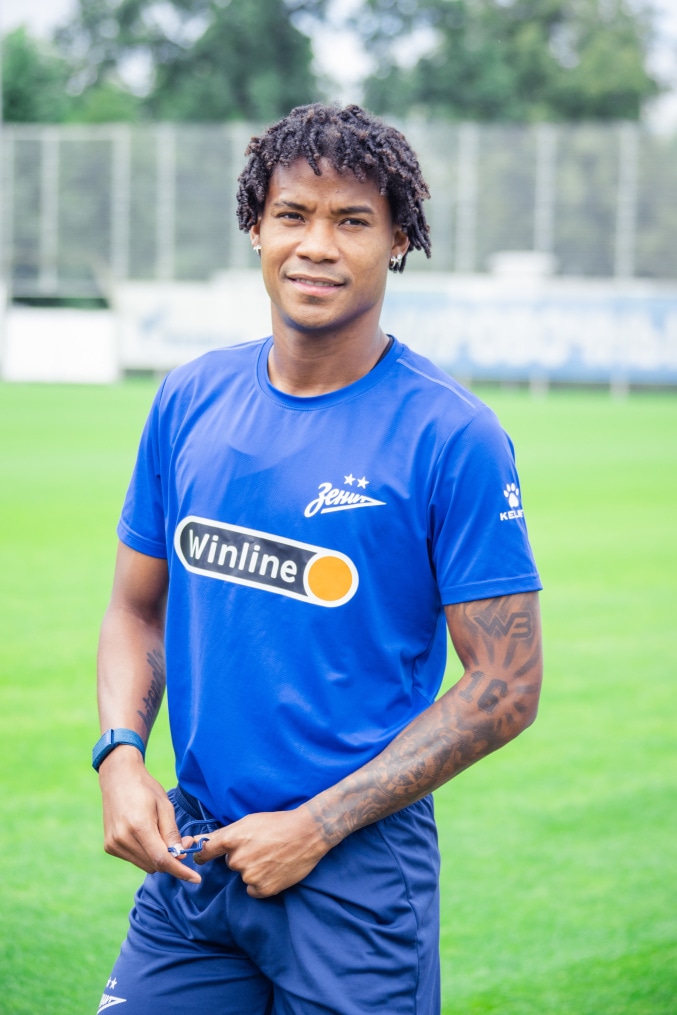 Тренировка «Зенита» перед матчем с «Рубином»