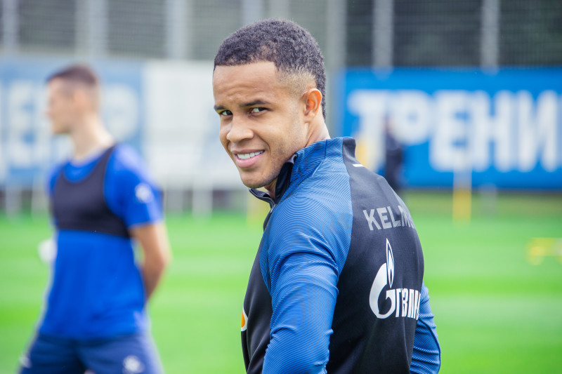 Тренировка «Зенита» перед матчем с «Рубином»