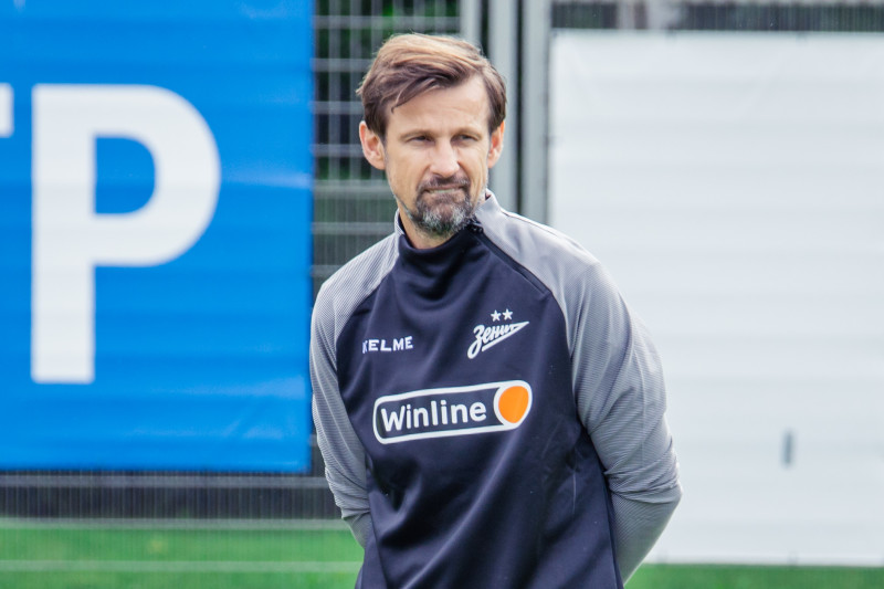 Тренировка «Зенита» перед матчем с «Рубином»