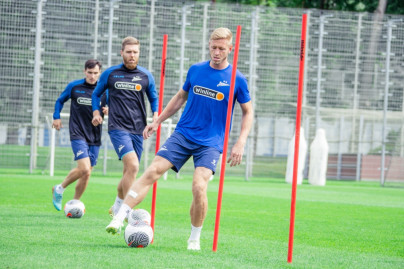 Training «Zenit» before the match with «Rubin
