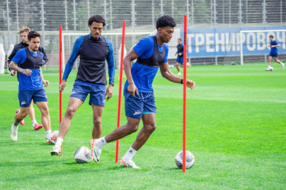 Training «Zenit» before the match with «Rubin