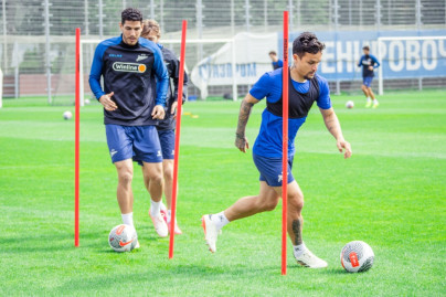 Training «Zenit» before the match with «Rubin