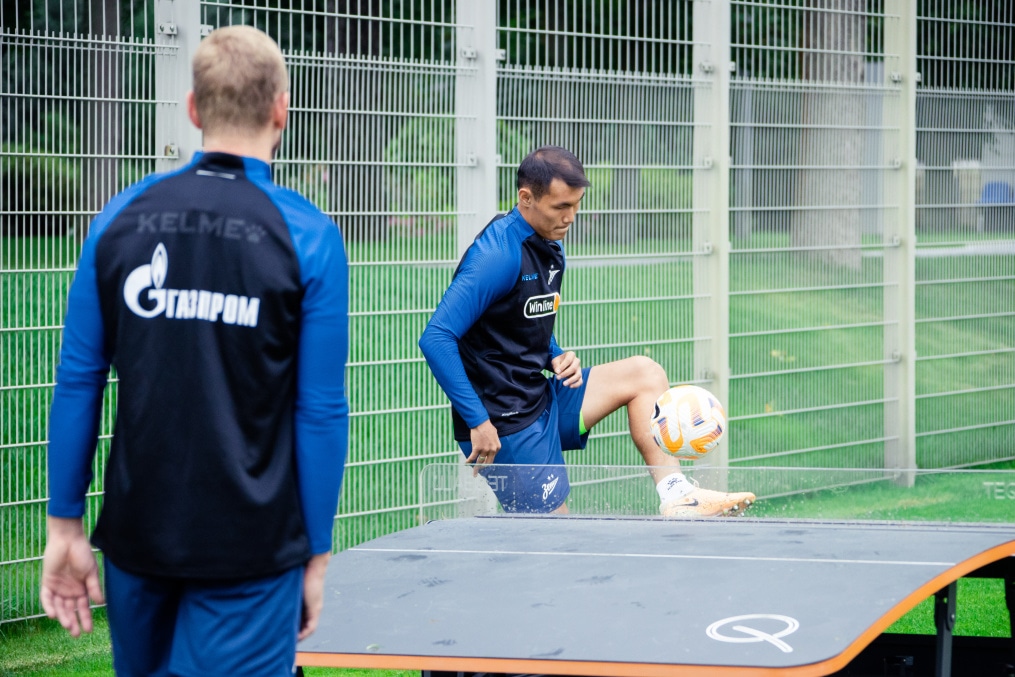 Открытая тренировка ФК «Зенит» перед матчем со «Спартаком»