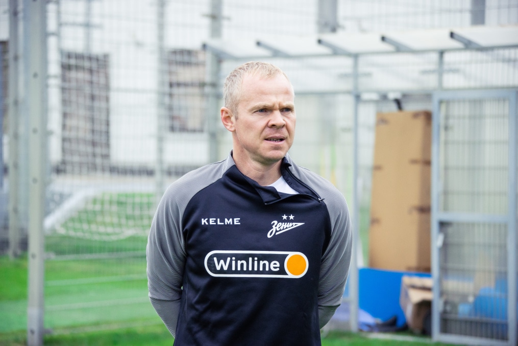 Открытая тренировка ФК «Зенит» перед матчем со «Спартаком»