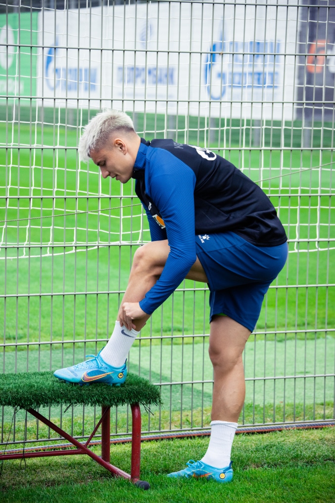 Открытая тренировка ФК «Зенит» перед матчем со «Спартаком»