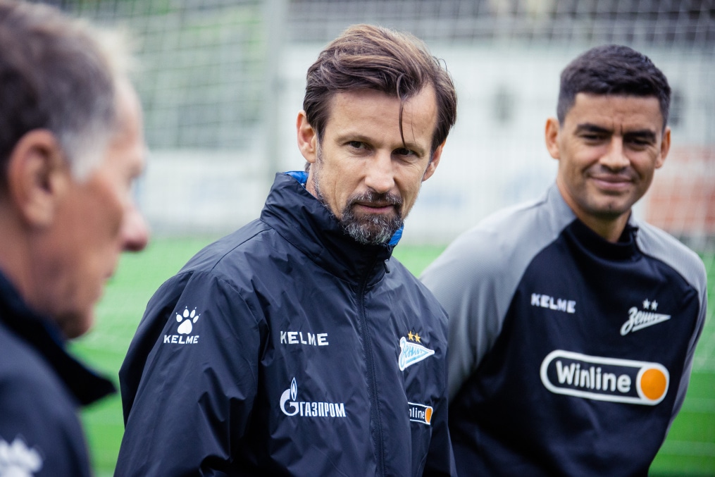 Открытая тренировка ФК «Зенит» перед матчем со «Спартаком»