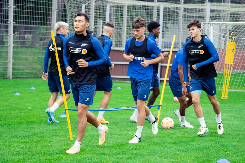 Открытая тренировка ФК «Зенит» перед матчем со «Спартаком»