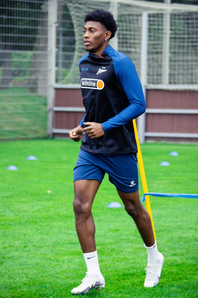 Открытая тренировка ФК «Зенит» перед матчем со «Спартаком»