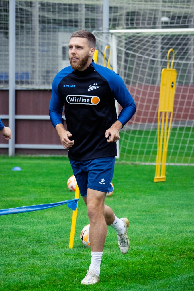 Открытая тренировка ФК «Зенит» перед матчем со «Спартаком»