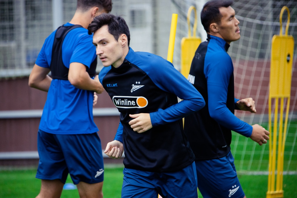 Открытая тренировка ФК «Зенит» перед матчем со «Спартаком»