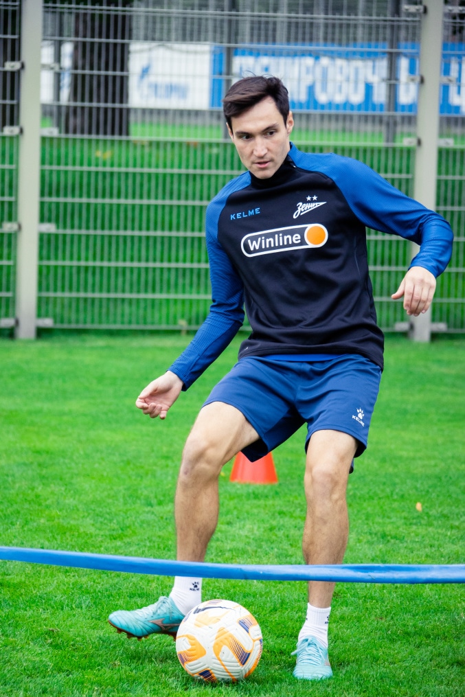 Открытая тренировка ФК «Зенит» перед матчем со «Спартаком»